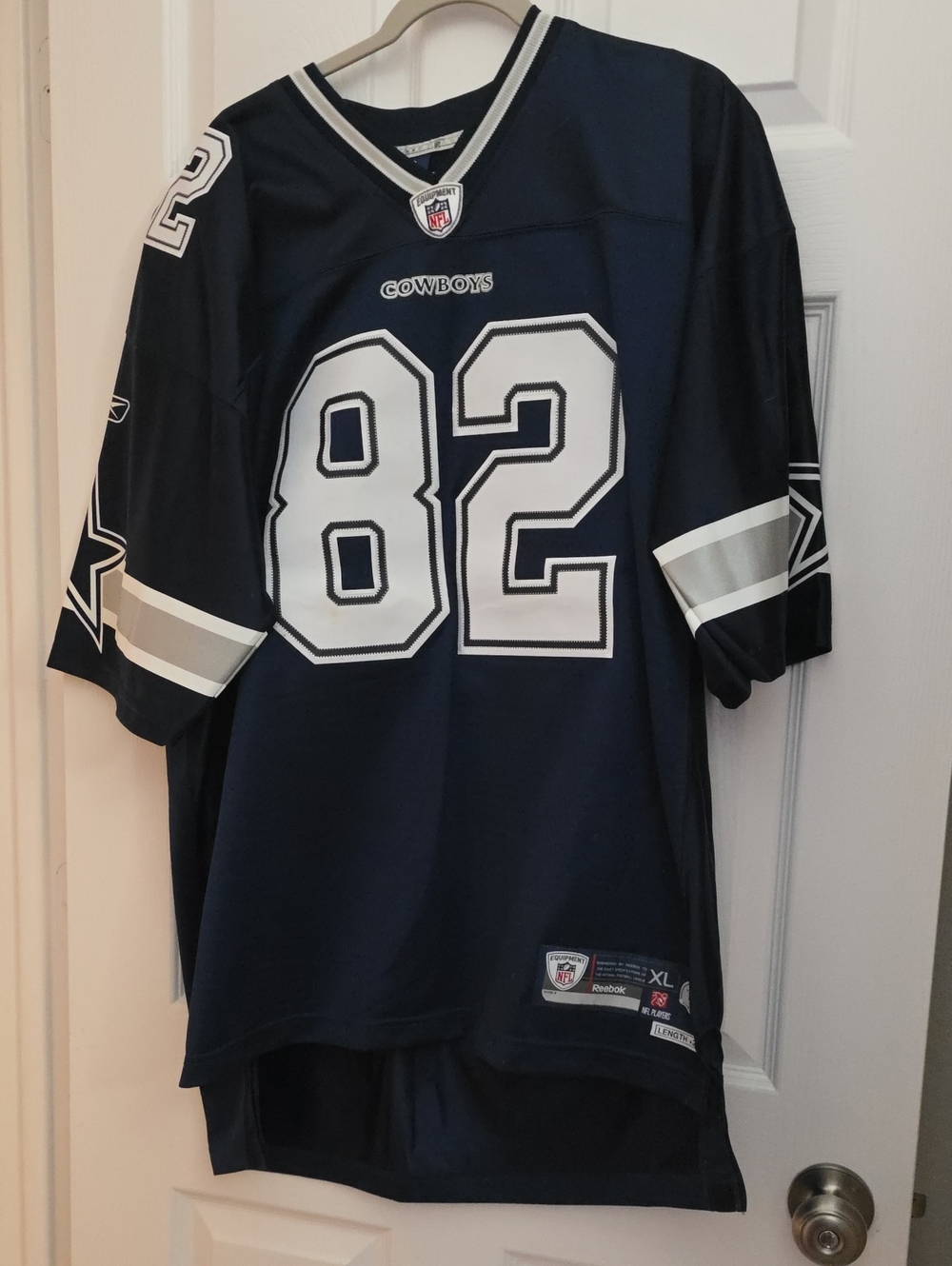 navy blue Dallas Cowboys Jason Witten #82 Reebok NFL